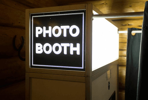 Photo Booth Illuminated Signage