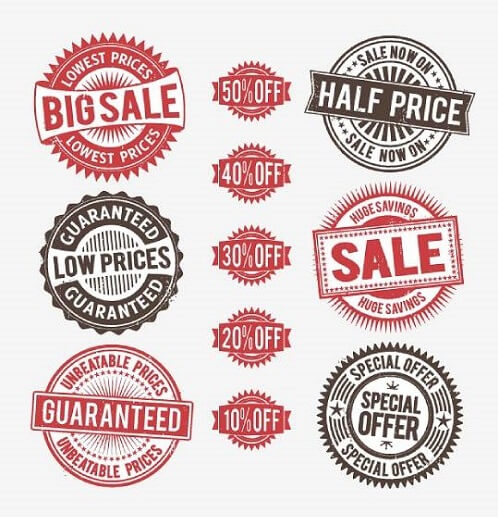 Retail Offer Stickers