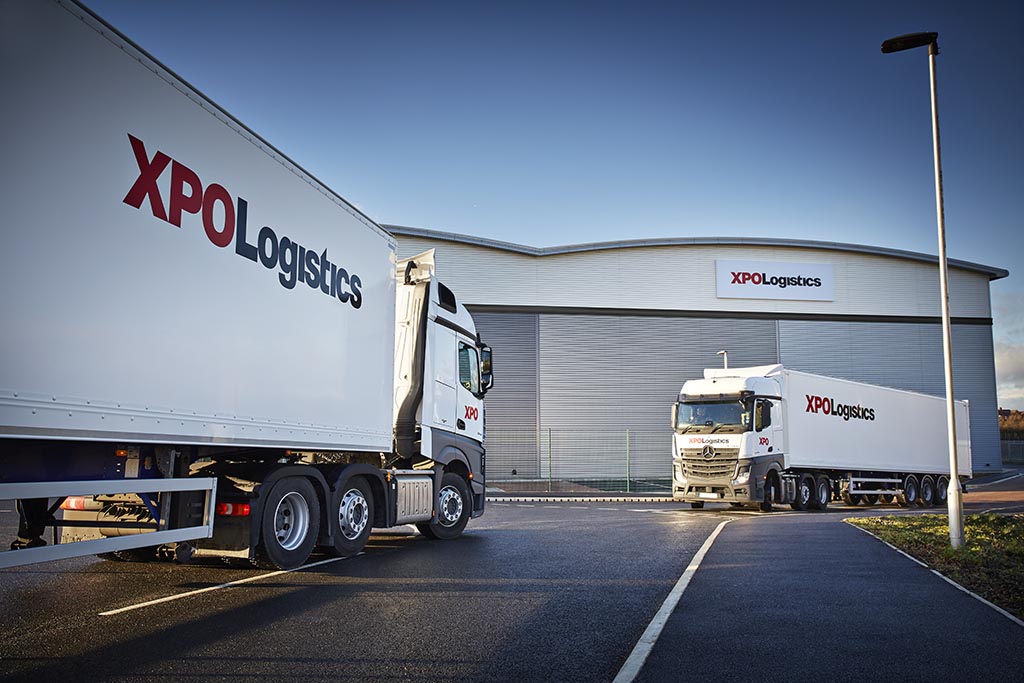 XPO Logistics Lorry Signage